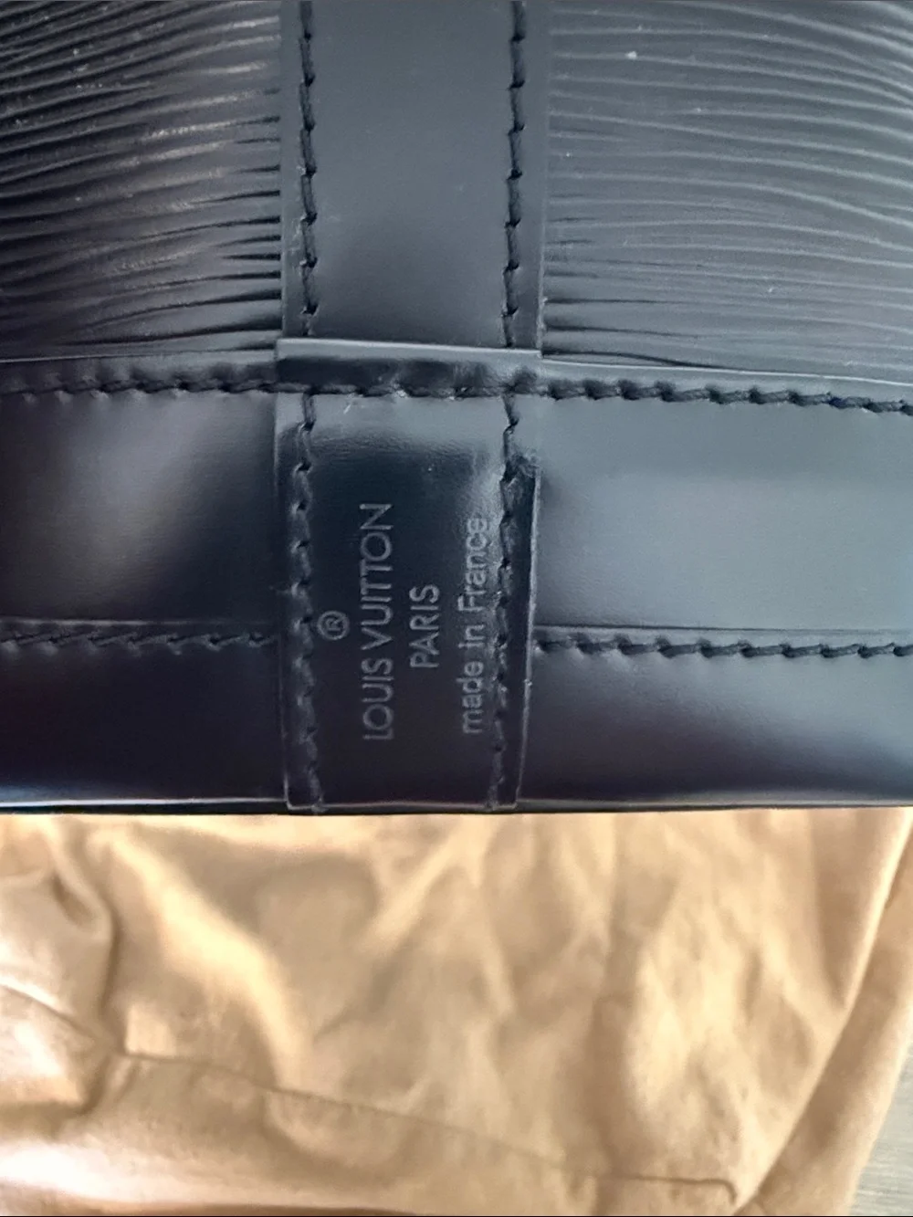 Louis Vuitton Noé Epi Leather Bucket Bag Grand Modéle vintage 2000